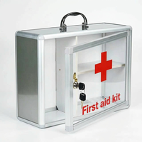 Boîte de présentation médicale pour pharmacie en alliage d'aluminium avec design portable et fermeture à clé pour un contrôle rapide des stocks, usage hospitalier