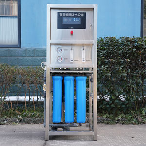 Système d'osmose inverse commercial avec purificateur d'eau par osmose inverse, réservoir sous pression PLC et pompe, productivité 250L/H-500L/H pour l'exportation - Product Image 3