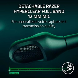 NEW Razer BlackShark V3 Pro- Wireless ANC <b>Gaming</b> Headset <b>for</b> PC: Full Band <b>Mic</b> - 50mm Drivers - 2.4 GHz, Bluetooth, USB, 3.5mm - Product Image 5