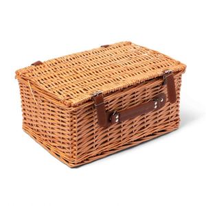 Panier en bois à roulettes pour pique-nique avec kit de corde, meilleur panier en osier pour le mur, paniers anciens de <span class=keywords><strong>Chine</strong></span>, tissu mignon, stock - Product Image 2