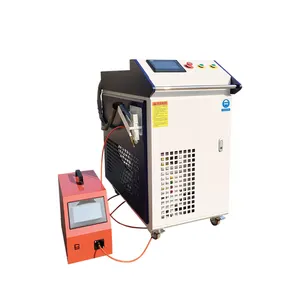 Machine de soudage laser à fibre multifonctionnelle 2000W 1500W 3KW Machine de soudage laser à fibre métallique manuelle 3 en 1