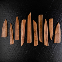 Juego de Cuchillos para Sashimi de Alta Calidad con Funda Magnética de Madera de Nogal, Protector de Cuchillas para Cocina