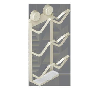 ที่วางฝาหม้อแบบไม่ต้องเจาะติดผนัง ที่เก็บเขียง ที่ยึดด้วยถ้วยดูด ทนทาน อุปกรณ์จัดระเบียบครัว ดีไซน์มินิมอล - Product Image 2