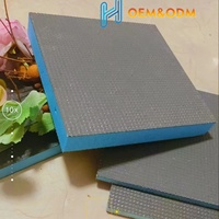 Panneau de support pour carrelage XPS, panneau de base pour carrelage, imperméable, résistant à l'humidité, pour l'installation murale dans les salles de bain et les douches d'hôtels