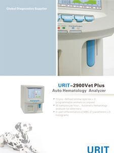 جهاز تحليل الدم الآلي البيطري <span class=keywords><strong>URIT</strong></span>-2900/3000 بسعر منخفض، عداد خلايا الدم الأوتوماتيكي للاستخدام البيطري - Product Image 4