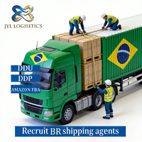 Service de Logistique DDP Express vers le Brésil, Agent de Transport DDU Porte-à-Porte, Transitaire de Fret, Service de Livraison et de Consolidation
