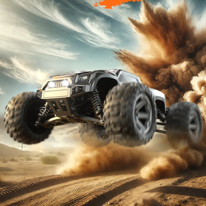 Coche RC 2.4G con <span class=keywords><strong>Control</strong></span> a Escala Completa - Monster Truck 4WD con Escala 1/14, Motor Magnético de Alto Torque RS540, Resistente a Impactos y Realista - Product Image 6