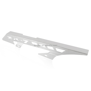 Accessoires de moto pour <span class=keywords><strong>Kawasaki</strong></span> ZR7 ZR7S Protection de chaîne <span class=keywords><strong>ZR</strong></span> <span class=keywords><strong>7</strong></span> Protecteur de chaîne <span class=keywords><strong>ZR</strong></span> 7S 1999-2004 2003 2002 Acier inoxydable - Product Image 2