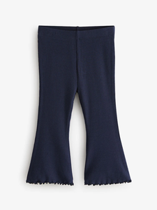 <span class=keywords><strong>Baby</strong></span> Bambus gerippt ausgestellte <span class=keywords><strong>Leggings</strong></span> 0-6 Jahre weiche atmungsaktive Hose Kleinkind Mädchen Jungen Strick hose Fabrik Großhandel - Product Image 6