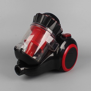 Canister Vacuum Cleaner 1.5-1.9L Cyclone Technology Dry Dust Box Black Red - Product Image 2