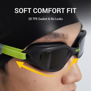 <span class=keywords><strong>Gafas</strong></span> de Natación Transparentes HD Antivaho Eyeline 2024, Venta al por Mayor de Fábrica, Lentes de PC Impermeables para Hombres y Mujeres, Junta de Silicona, <span class=keywords><strong>Buceo</strong></span> para Adultos - Product Image 6