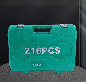 Ensemble d'outils de mécanicien de 216 pièces CRV Clé à douille Matériel Kit d'outils de réparation automobile - Product Image 6