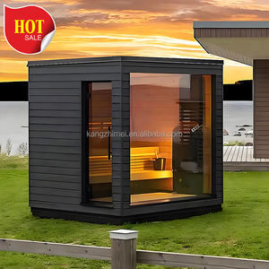 Душевая кабина сауна, Atwivi. Для четырех человек. Традиционная на открытом воздухе комната сауны. Деревянный садовый дом. - Product Image 3