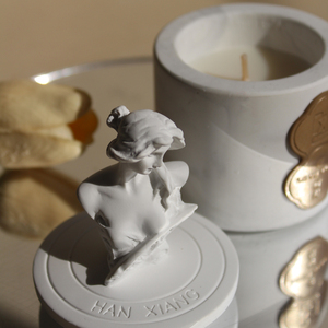 Luxury Marble Soy Wax Scented <strong>Candles</strong> Eco-Friendly Gypsum High Quality Lid Home Decoration Perfect <strong>Gift</strong> <strong>Sets</strong> <strong>Candle</strong> Scented - Product Image 2