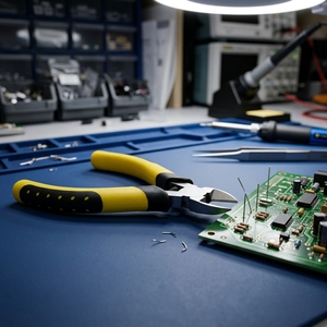Alicates de Corte Diagonal de Precisión de 155 mm (6 Pulgadas), Alicates de Corte Diagonal, Pelacables de Precisión para Electrónica - Product Image 1