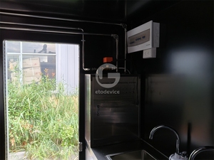 YITUO 4M Long Squave Type Mobile Street Coffee Bike Pizza Food <span class=keywords><strong>caravane</strong></span> remorque à <span class=keywords><strong>vendre</strong></span> - Product Image 5