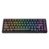 Clavier mécanique filaire ONIKUMA G67 à 67 touches, axe magnétique, déclenchement rapide 8 kHz, rétroéclairage RVB, pour jeux e-sport