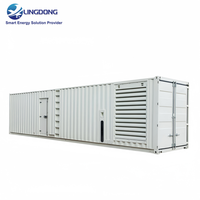 Groupe électrogène diesel silencieux haute tension 3000 kW 3750 kVA, alimentation usine, Yuchai YC16VTF5000-D32, démarrage à distance pour champ pétrolier
