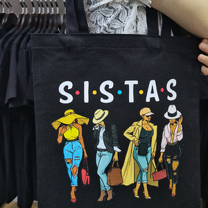 T-shirts d'été personnalisés en vinyle pour sœurs, vente en gros, impression par transfert thermique, sœurs filles, mois en société - Product Image 6
