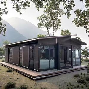 Casa Container Prefabbricata Completamente Arredata Impermeabile 20ft Pieghevole Espandibile per Uso Mobile Villa Hotel Ufficio - Product Image 2