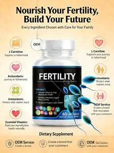 Cápsulas <span class=keywords><strong>de</strong></span> Gel Suave con Vitaminas para Adultos - Aumento <span class=keywords><strong>de</strong></span> Energía y Apoyo a la Fertilidad, 60 Cápsulas por Botella (Marca Privada OEM/ODM) - Product Image 3
