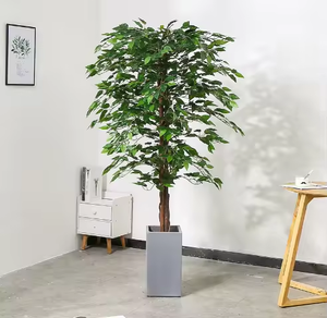 Plante artificielle d'intérieur et d'extérieur avec pot pour la décoration intérieure Nouvelle plante verte naturelle morden Offre Spéciale acheter à bas prix en gros - Product Image 3