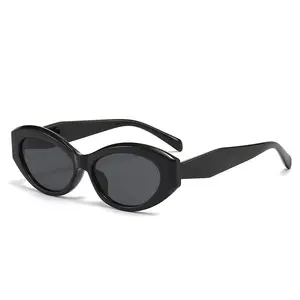 Las nuevas gafas de sol de protección UV con forma de ojo de gato de Europa y Estados Unidos para hombres y mujeres pueden usar subasta callejera