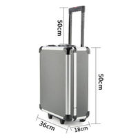 Boîte à roulettes en aluminium Allemagne outils Chine Fabricant Nouveau 710pcs Mechanic Tool Set