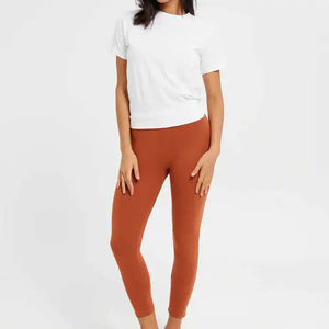 Vêtements de sport de bonne qualité, sur mesure, différentes tailles, leggings pour femmes, fabriqués au Pakistan, haute qualité, 100% coton, leggings pour femmes - Product Image 3