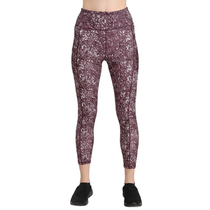 Leggings imprimés taille haute pour femmes, pantalons de sport extensibles respirants à séchage rapide, tricotés, pour le fitness - Product Image 2