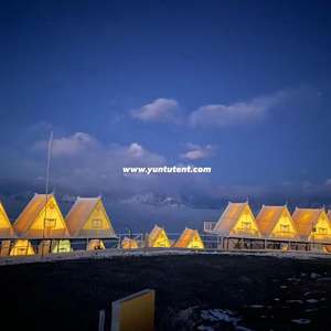 Tente de glamping de luxe en forme de A pour 1-2 personnes, idéale pour dormir en extérieur, Tenda De Lona - Product Image 4