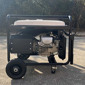 6KW điện bắt đầu xách tay siêu im lặng xăng và LPG cng gas Duel Máy phát điện nhiên liệu - Product Image 3