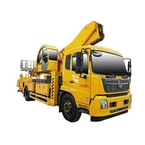 DONGFENG 30m 32m 34m 45M 47M 남자 리프트 관절 암 리프트 텔레스코픽 맨리프트 고고도 공중 작업 플랫폼 트럭