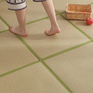 Alfombra de área de Tatami de espuma viscoelástica transpirable antideslizante ecológica Igusa colchón de Futón <span class=keywords><strong>para</strong></span> dormitorio Yoga Zen colchoneta <span class=keywords><strong>para</strong></span> gatear <span class=keywords><strong>para</strong></span> <span class=keywords><strong>dormir</strong></span> - Product Image 6