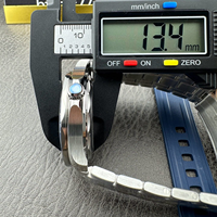 Montre mécanique automatique personnalisée pour homme VSF, acier 904L, verre saphir, étanche, montre de plongée, montre-bracelet pour homme d'affaires avec cadran lumineux