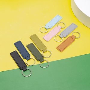 Multipurpose PU Leather <b>Key</b> <b>Ring</b> with Detachable Badge Clip Office Hotel Business Souvenirs - Product Image 3