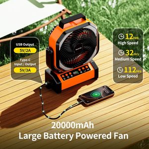 <span class=keywords><strong>พัดลม</strong></span>พก<span class=keywords><strong>พา</strong></span> F6 สำหรับตั้งแคมป์ 20000mAh ชาร์จซ้ำได้ พร้อมไฟ LED ควบคุมด้<span class=keywords><strong>ว</strong></span>ยปุ่ม ใช้เป็นพาว<span class=keywords><strong>เวอร์</strong></span><span class=keywords><strong>แบงค์</strong></span>ได้ มีตั<span class=keywords><strong>ว</strong></span>ตั้งเวลา เหมาะสำหรับการเดินทาง ท่องเที่ยว รถบ้าน รถยนต์ และใช้ในบ้าน - Product Image 2