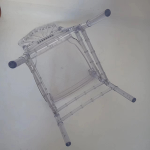 Chaise de mariage à dos rond, en résine, forme sirène, divers coloris, vente en gros - Product Image 5