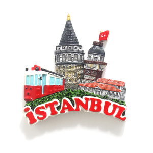 Ingrosso Magneti da frigo in resina 3D personalizzati per Souvenir di tacchino Istanbul Gaziantep Erzurum <span class=keywords><strong>Kars</strong></span> Igdir Buyukada regalo di viaggio - Product Image 4