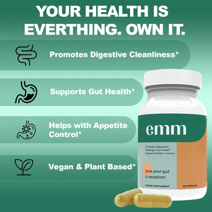 Capsule OEM ODM con Logo Personalizzato per l'Equilibrio del Peso Integratore Alimentare Capsule Emm per Pancia Piatta e Benessere Intestinale - Product Image 3