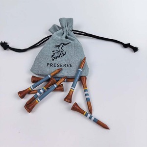 Tee da Golf in Legno di Bambù Personalizzabili e Resistenti con Logo Stampato Personalizzato 4" <span class=keywords><strong>3</strong></span> 1/4" 2 <span class=keywords><strong>3</strong></span>/4" 2 1/8" 83mm Confezione Colorata Personalizzata - Product Image 3