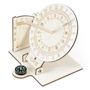 Kit Esperimento Scientifico Fai-da-Te Modello Gnomone - Giorno Solare Equatoriale - Antico Dispositivo per la Misurazione del Tempo - Progetto Scientifico per Scuole Primarie - Product Image 5