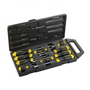 Juego de Destornilladores Stanley de 10 Piezas con Mango Acolchado, Kit de Herramientas Profesional - Product Image 2