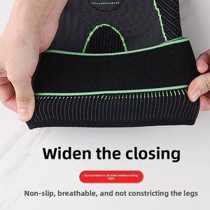 Rodillera Deportiva Transpirable Unisex Personalizada con Compresión Elástica y Correa Ajustable para Correr, Fitness, Montañismo y Protección del <span class=keywords><strong>Menisco</strong></span> - Product Image 5