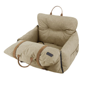 Fournitures <span class=keywords><strong>pour</strong></span> animaux de compagnie, lit de voiture, rehausseur de chiens, lit de luxe de haute qualité, en gris, beige, jaune, nouveauté, meilleure vente - Product Image 4