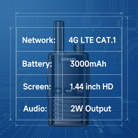 KENEARD KE-888 Talkie-walkie 4G LTE PoC avec batterie 3000 mAh, double Nano SIM, positionnement GPS, radio réseau professionnelle mondiale
