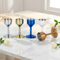Ensemble de mini-tasses à bière en acier inoxydable à paroi simple de 50 ml pour adultes, pour les fêtes, avec poignée et couvercle, couleurs et logo personnalisés par peinture en aérosol