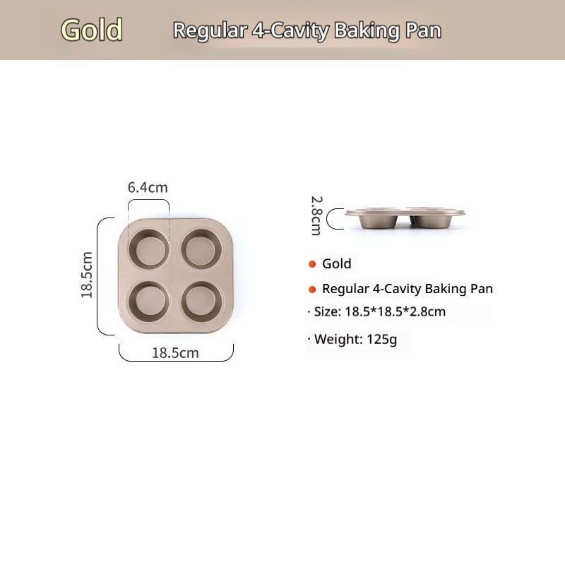 Regular model-gold-4 baking pans
