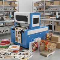 Imprimante numérique couleur haute vitesse DZ-900 pour boîtes en carton et sacs alimentaires en papier, solution d'impression numérique sans plaque