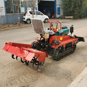 Mini-tracteur chenillé tout-terrain 25HP 35HP avec rotoculteur pour rizières, terres sèches, vergers, collines et agriculture montagneuse - Product Image 2